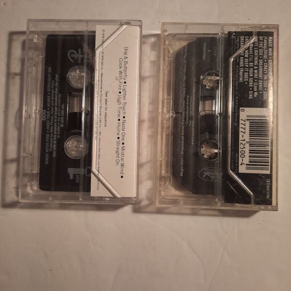 2 Vintage Heart Cassettes - "Dreamboat Annie" and "Dog & Butterfly" - Picture 4 of 7